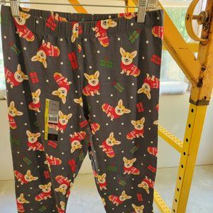 Christmas Corgi Leggings